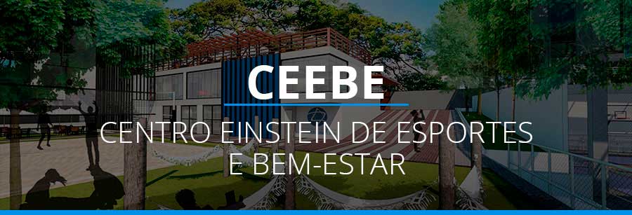CEEBE (Centro Einstein de Esportes e Bem-estar). Imagem do local.